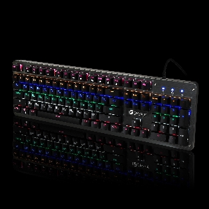 Клавиатура Oklick 970G DARK KNIGHT механическая черный USB Gamer LED