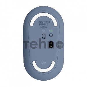 Мышь LOGITECH M350 Pebble Bluetooth Mouse - BLUEBERRY