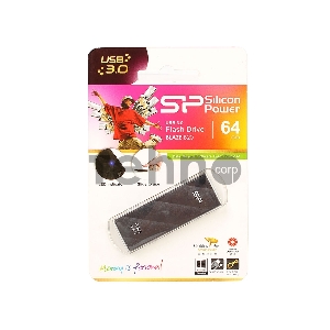 Флеш Диск Silicon Power 64Gb Blaze B20 SP064GBUF3B20V1K USB3.0 черный Флеш Диск Silicon Power 64Gb Blaze B20 SP064GBUF3B20V1K USB3.0 черный