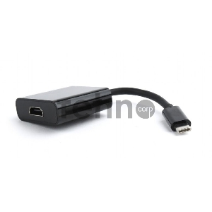 Переходник Cablexpert USB Type-C/HDMI, 15см, пакет (A-CM-HDMIF-01) Переходник Cablexpert USB Type-C/HDMI, 15см, пакет (A-CM-HDMIF-01)