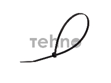 Стяжкa нейлоновая 250x3,6 мм, черная (упак. 500 шт.) REXANT