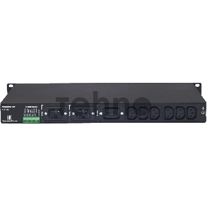 Автоматический ввод резерва Elemy ATS-1203/16/S/E/DO, 1U, 220B, 16A, Ethernet, Digital Output, in (2) C20, out (1) C19 (6) C13