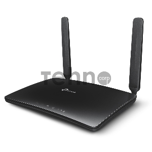 Маршрутизатор беспроводной TP-Link SOHO Archer MR200 (MR200) 10/100BASE-TX/4G черный