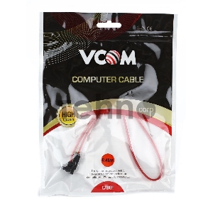 Кабель SATA интерфейсный 50см угловой разъем VCOM <VHC7666>