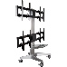 Подставка для телевизора Arm Media PT-STAND-16 (комплект из трёх коробок) серебристый 26"-55" макс.120кг напольный наклон, фото 11