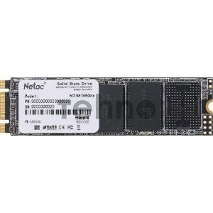 Накопитель SSD M.2 Netac 2.0Tb N535N Series <NT01N535N-002T-N8X> Retail (SATA3, up to 540/490MBs, 3D TLC, 22х80mm)