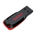 Флеш Диск Sandisk 32Gb Cruzer Blade SDCZ50-032G-B35 USB2.0 черный/красный, фото 1
