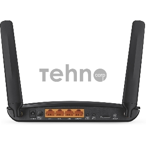 Маршрутизатор беспроводной TP-Link SOHO Archer MR200 (MR200) 10/100BASE-TX/4G черный