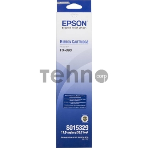 Картридж ленточный Epson C13S015329BA черный для Epson FX-890
