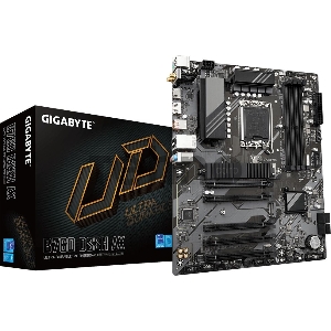 Материнская плата Gigabyte B760 DS3H AX Soc-1700 Intel B760 4xDDR5 mATX AC`97 8ch(7.1) GbLAN RAID+HDMI+DP