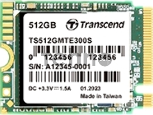 Твердотельный диск 256GB Transcend MTE300S, 3D TLC NAND, M.2 2230 ,PCI-E 4x [ R/W - 2000/950 MB/s]