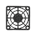 Решетка для вентилятора 40x40 ExeGate EG-040PSB (40x40 мм, пластиковая, квадратная, черная), фото 3