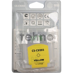 Картридж струйный Cactus CS-C9393 желтый для №88 HP Officejet Pro K550 (29ml)