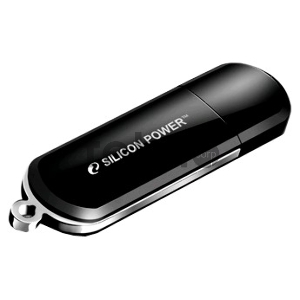 Флеш Диск Silicon Power 32Gb LuxMini 322 SP032GBUF2322V1K USB2.0 черный