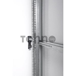 Шкаф телекоммуникационный напольный ЭКОНОМ 42U (600  800) дверь стекло, дверь металл