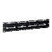 Патч-панель UTP 19" 48 port кат.6 ExeGate разъём KRONE&110 (dual IDC), 2U, RoHS, цвет черный, фото 1