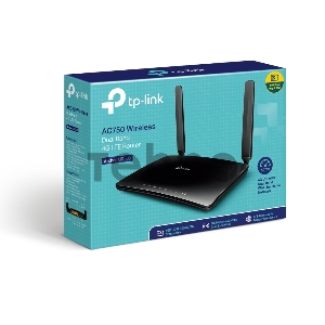Маршрутизатор беспроводной TP-Link SOHO Archer MR200 (MR200) 10/100BASE-TX/4G черный