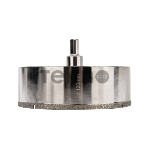 Коронка алмазная 120 мм с центровочным сверлом Kranz