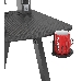 Стол игровой Cactus CS-GTZ-BKSL-CARBON столешница МДФ карбон каркас черный, фото 4