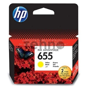 Картридж струйный HP 655 CZ112AE желтый для HP DJ IA 3525/4615/4625/5525/6525 (600стр.)