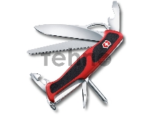 Нож перочинный Victorinox RangerGrip 78 (0.9663.MC) 130мм 12функций красный/черный карт.коробка