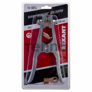 Зажим «крокодил» 500 А 200 мм для сварки REXANT