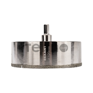 Коронка алмазная 120 мм с центровочным сверлом Kranz