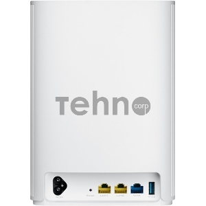 Роутер ASUS XP4(W-1-PK) , из 1 точек доступа, 802.11 a/b/g/n/ac/ax,  2,4 + 5 гГц; 90IG05T0-BM9100