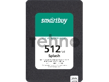 накопитель SSD Smartbuy Splash 512Gb SBSSD-512GT-MX902-25S3 {SATA3.0}
