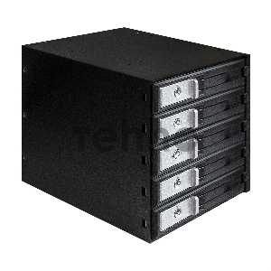 Корзина для HDD ExeGate EX289284RUS HS535-12G (универсальная, на 5*3,5 SATA3/12G SAS HDD, занимает 3*5,25 отсека)