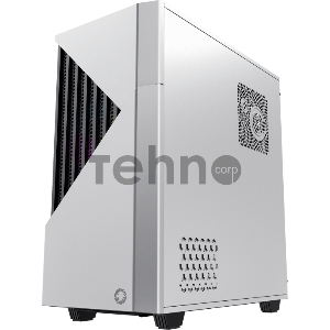 Компьютерный корпус, без блока питания ATX/ Gamemax Contac COC WB ATX case, black/white, w/o PSU, w/2xUSB3.0, w/1x14cm ARGB front fan(GMX-FN14-Rainbow-C9), w/1x12cm ARGB rear fan(GMX-FN12-
