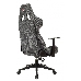 Кресло игровое Zombie Neo серый 3C1 крестов. пластик, фото 8