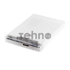 Внешний корпус 2.5 Gembird EE2-U3S-32P, прозрачный, USB 3.0, SATA, пластик Внешний корпус 2.5 Gembird EE2-U3S-32P, прозрачный, USB 3.0, SATA, пластик