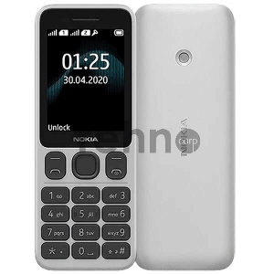 Телефон сотовый Nokia NOKIA 125 TA-1253 DS EAC UA WHITE