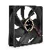 Вентилятор ExeGate E12025S4P-PWM, 120x120x25 мм, подшипник скольжения, 4pin, PWM, 25dBA, фото 1