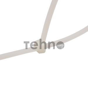 Стяжкa нейлоновая 250x3,6 мм, белая (упак. 500 шт.) REXANT