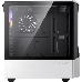Компьютерный корпус, без блока питания ATX/ Gamemax Contac COC WB ATX case, black/white, w/o PSU, w/2xUSB3.0, w/1x14cm ARGB front fan(GMX-FN14-Rainbow-C9), w/1x12cm ARGB rear fan(GMX-FN12-, фото 7