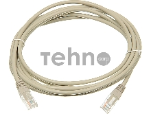 Кабель Патч-корд Lanmaster UTP TWT-45-45-3.0-GY вилка RJ-45-вилка RJ-45 кат.5е 3м серый ПВХ