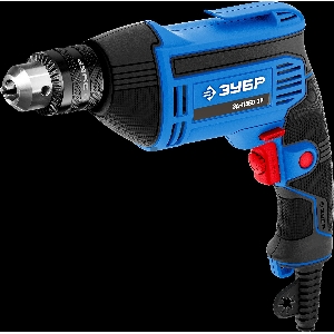 Дрель ударная Зубр ЗД-П550 ЭР 550Вт ключевой реверс
