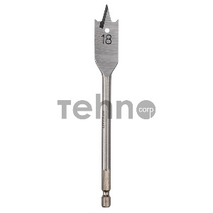 Сверло перовое по дереву 18х152 мм (шестигранный хвостовик) REXANT