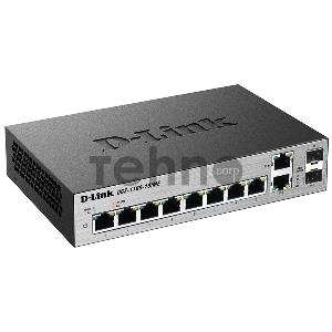 Коммутатор настраиваемый D-Link DGS-1100-10/ME/A1A/A2A 2 уровня с 8 портами 10/100/1000Base-T и 2 комбо-портами 100/1000Base-T/SFP Коммутатор настраиваемый D-Link DGS-1100-10/ME/A1A/A2A 2 уровня с 8 портами 10/100/1000Base-T и 2 комбо-портами 100/1000Base-T/SFP