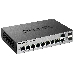Коммутатор настраиваемый D-Link DGS-1100-10/ME/A1A/A2A 2 уровня с 8 портами 10/100/1000Base-T и 2 комбо-портами 100/1000Base-T/SFP, фото 1