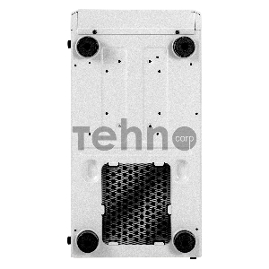 Корпус Miditower ExeGate Mistery Z4-NPX700 White (ATX, БП 700NPX с вент. 12см, 2*USB+1*USB3.0, HD аудио, белый, вент. 12 см с RGB подсветкой, пылевые фильтры, боковая панель - закаленное стекло)