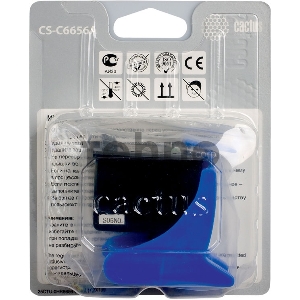 Картридж струйный Cactus CS-C6656A черный для №56 HP DeskJet 450/5145/5150/5151/5550/5552 (20ml)