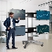 Подставка для телевизора Arm Media PT-STAND-16 (комплект из трёх коробок) серебристый 26"-55" макс.120кг напольный наклон, фото 17