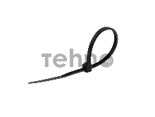 Стяжкa нейлонoвая 100x2,5 мм, черная (упак. 500 шт.) REXANT