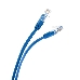 Патчкорд литой "Telecom" UTP кат.5е 10м., синий <NA102-L-10M>, фото 1