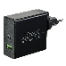 Сетевое зарядное устройство СЗУ (ACD-P602W-V1B) 60Вт, Сетевое ЗУ 2xUSB 1PD+1QC, 3.6~20В/3А RTL {40}, фото 3