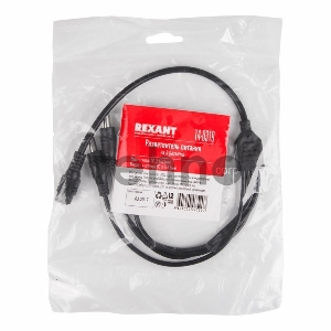 Разветвитель питания на 4 разъема 2,1х5,5 мм  REXANT