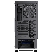 Компьютерный корпус, без блока питания ATX/ Gamemax Contac COC WB ATX case, black/white, w/o PSU, w/2xUSB3.0, w/1x14cm ARGB front fan(GMX-FN14-Rainbow-C9), w/1x12cm ARGB rear fan(GMX-FN12-, фото 1